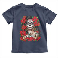 Dia De Los Muertos Mexican Toddler T Shirt Day of the Dead Sugar Skull Women - Wonder Print Shop