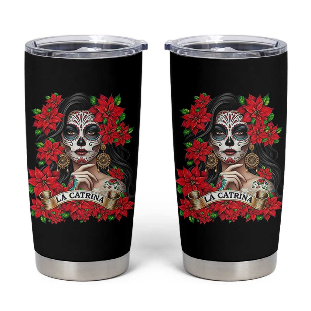 Dia De Los Muertos Mexican Tumbler Cup Day of the Dead Sugar Skull Women - Wonder Print Shop