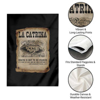 Day Of The Dead Garden Flag La Calavera Garbancera - Wonder Print Shop