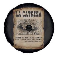 Day Of The Dead Spare Tire Cover La Calavera Garbancera - Wonder Print Shop