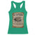 Day Of The Dead Racerback Tank Top La Calavera Garbancera - Wonder Print Shop