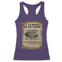 Day Of The Dead Racerback Tank Top La Calavera Garbancera - Wonder Print Shop
