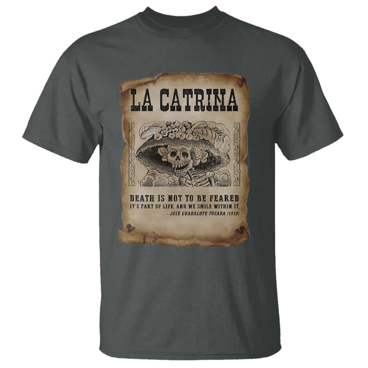 Day Of The Dead T Shirt La Calavera Garbancera - Wonder Print Shop