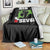 67 Six Seven Christmas Meme Throw Blanket Funny Elf Hands - Wonder Print Shop