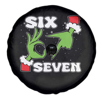67 Six Seven Christmas Meme Spare Tire Cover Funny Elf Hands - Wonder Print Shop
