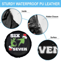 67 Six Seven Christmas Meme Spare Tire Cover Funny Elf Hands - Wonder Print Shop