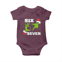 67 Six Seven Christmas Meme Baby Onesie Funny Elf Hands - Wonder Print Shop