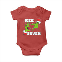 67 Six Seven Christmas Meme Baby Onesie Funny Elf Hands - Wonder Print Shop