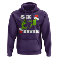 67 Six Seven Christmas Meme Hoodie Funny Elf Hands - Wonder Print Shop
