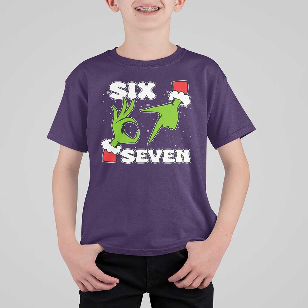 67 Six Seven Christmas Meme T Shirt For Kid Funny Elf Hands - Wonder Print Shop