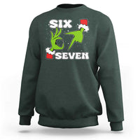 67 Six Seven Christmas Meme Sweatshirt Funny Elf Hands - Wonder Print Shop