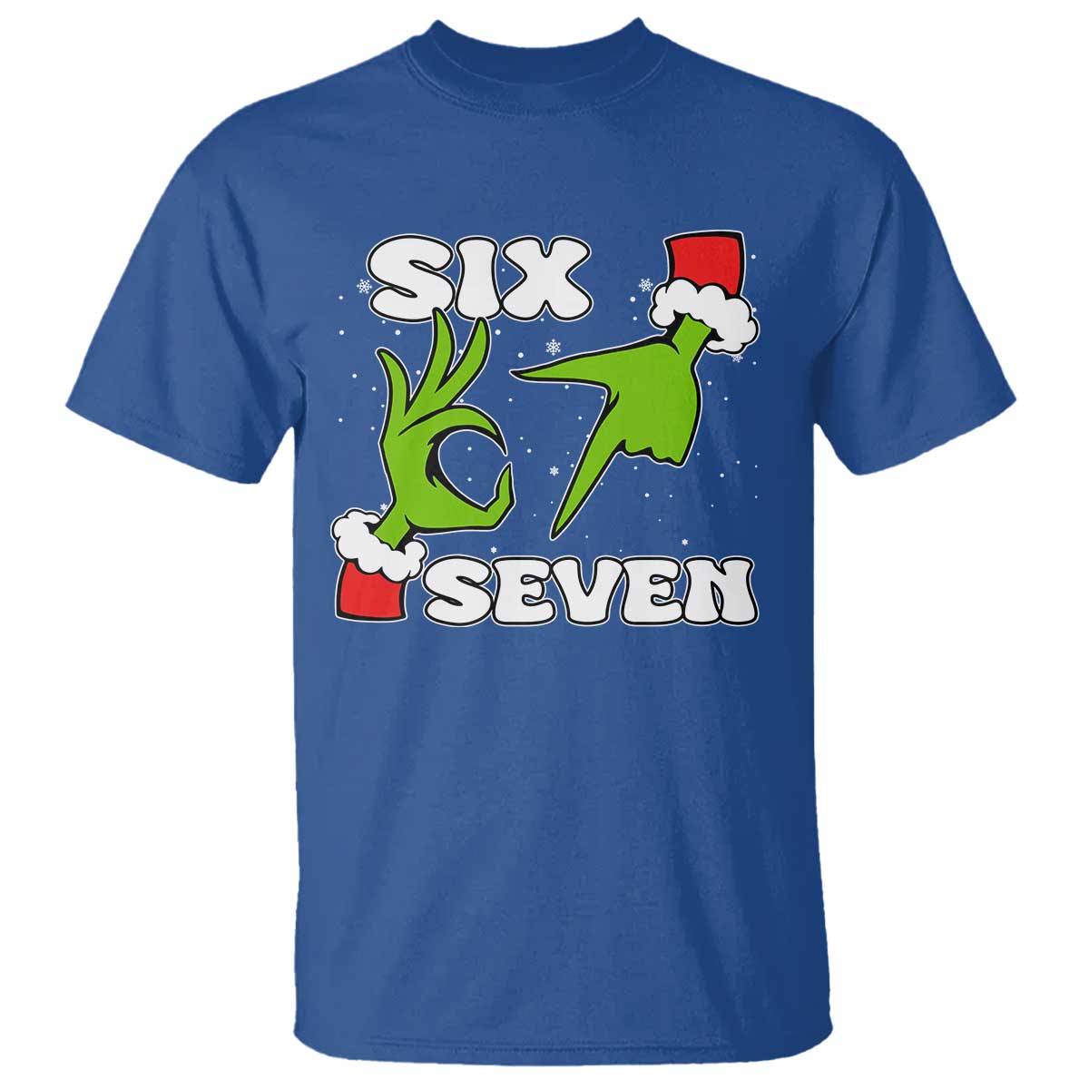67 Six Seven Christmas Meme T Shirt Funny Elf Hands - Wonder Print Shop