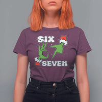 67 Six Seven Christmas Meme T Shirt For Women Funny Elf Hands - Wonder Print Shop