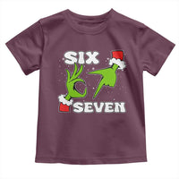 67 Six Seven Christmas Meme Toddler T Shirt Funny Elf Hands - Wonder Print Shop