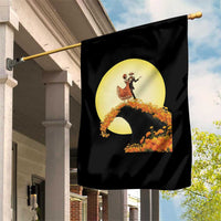 Dia De Los Muertos Garden Flag Skeletons Dancing Mexican - Wonder Print Shop