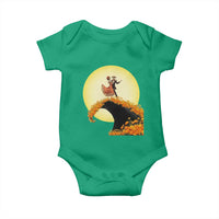 Dia De Los Muertos Baby Onesie Skeletons Dancing Mexican - Wonder Print Shop