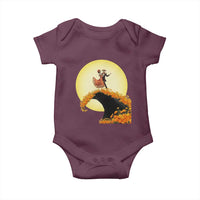 Dia De Los Muertos Baby Onesie Skeletons Dancing Mexican - Wonder Print Shop