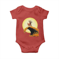Dia De Los Muertos Baby Onesie Skeletons Dancing Mexican - Wonder Print Shop