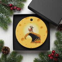 Dia De Los Muertos Ceramic Ornament Skeletons Dancing Mexican - Wonder Print Shop