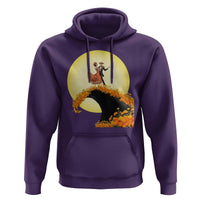 Dia De Los Muertos Hoodie Skeletons Dancing Mexican - Wonder Print Shop