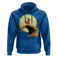 Dia De Los Muertos Hoodie Skeletons Dancing Mexican - Wonder Print Shop