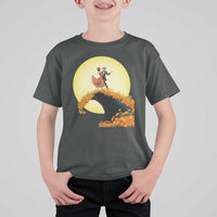 Dia De Los Muertos T Shirt For Kid Skeletons Dancing Mexican - Wonder Print Shop