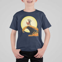 Dia De Los Muertos T Shirt For Kid Skeletons Dancing Mexican - Wonder Print Shop