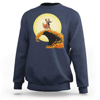 Dia De Los Muertos Sweatshirt Skeletons Dancing Mexican - Wonder Print Shop