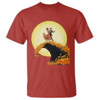 Dia De Los Muertos T Shirt Skeletons Dancing Mexican - Wonder Print Shop