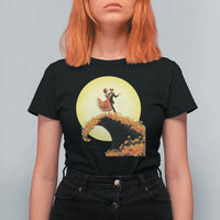 Dia De Los Muertos T Shirt For Women Skeletons Dancing Mexican - Wonder Print Shop