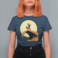 Dia De Los Muertos T Shirt For Women Skeletons Dancing Mexican - Wonder Print Shop
