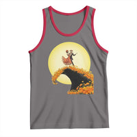 Dia De Los Muertos Tank Top Skeletons Dancing Mexican - Wonder Print Shop