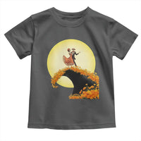 Dia De Los Muertos Toddler T Shirt Skeletons Dancing Mexican - Wonder Print Shop