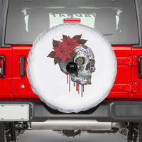 Sugar Skull Calavera Holiday Spirit Mistletoe Spare Tire Cover - Wonder Print Shop
