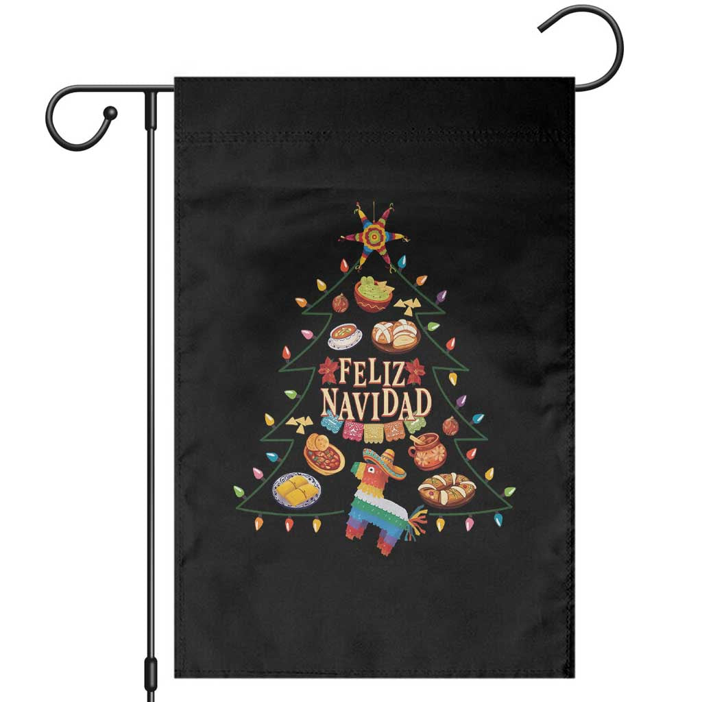 Feliz Navidad Garden Flag Mexican Christmas Tree Fiesta - Wonder Print Shop