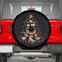 Feliz Navidad Spare Tire Cover Mexican Christmas Tree Fiesta - Wonder Print Shop