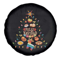 Feliz Navidad Spare Tire Cover Mexican Christmas Tree Fiesta - Wonder Print Shop