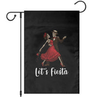 Skeleton Mexican Christmas Garden Flag Let us Fiesta - Wonder Print Shop