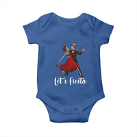 Skeleton Mexican Christmas Baby Onesie Let us Fiesta - Wonder Print Shop