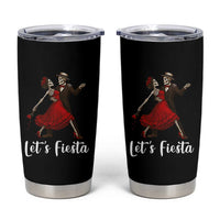 Skeleton Mexican Christmas Tumbler Cup Let us Fiesta - Wonder Print Shop