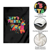 Funny Pinata Mexican Garden Flag Let Us Fiesta - Wonder Print Shop