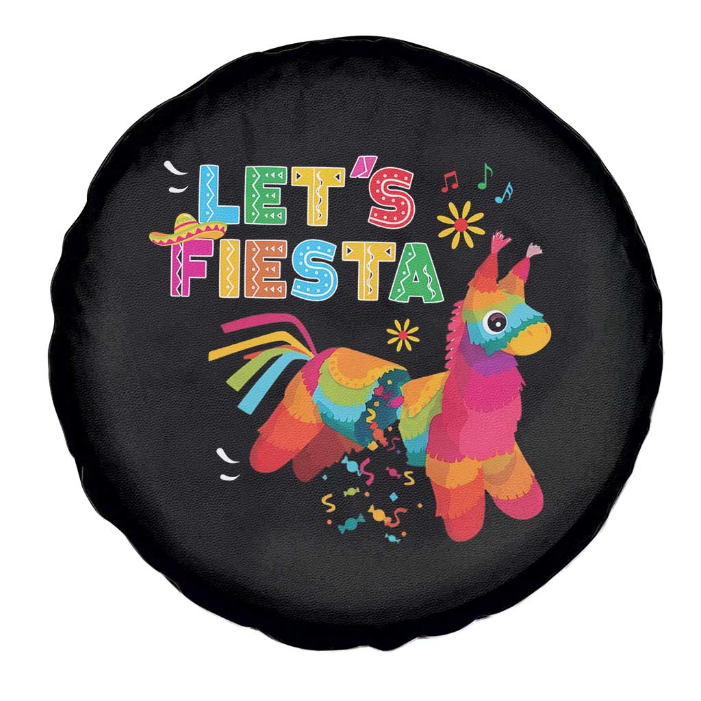 Funny Pinata Mexican Spare Tire Cover Let Us Fiesta - Wonder Print Shop