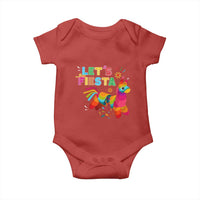 Funny Pinata Mexican Baby Onesie Let Us Fiesta - Wonder Print Shop