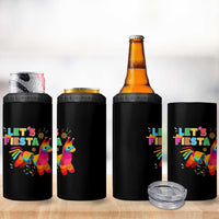 Funny Pinata Mexican 4 in 1 Can Cooler Tumbler Let Us Fiesta - Wonder Print Shop