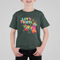 Funny Pinata Mexican T Shirt For Kid Let Us Fiesta - Wonder Print Shop