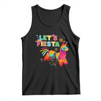 Funny Pinata Mexican Tank Top Let Us Fiesta - Wonder Print Shop