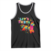 Funny Pinata Mexican Tank Top Let Us Fiesta - Wonder Print Shop