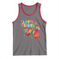 Funny Pinata Mexican Tank Top Let Us Fiesta - Wonder Print Shop