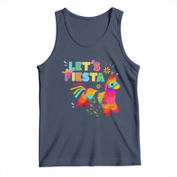 Funny Pinata Mexican Tank Top Let Us Fiesta - Wonder Print Shop