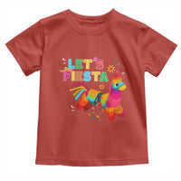 Funny Pinata Mexican Toddler T Shirt Let Us Fiesta - Wonder Print Shop